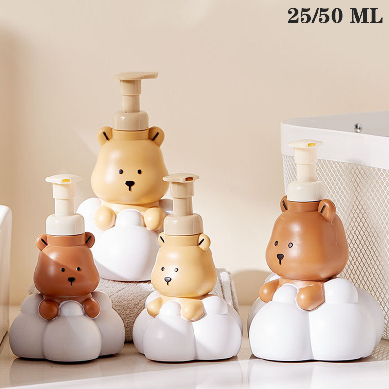 Soap Making Gel - Chmura w stylu kreskówki niedźwiedź pieniący