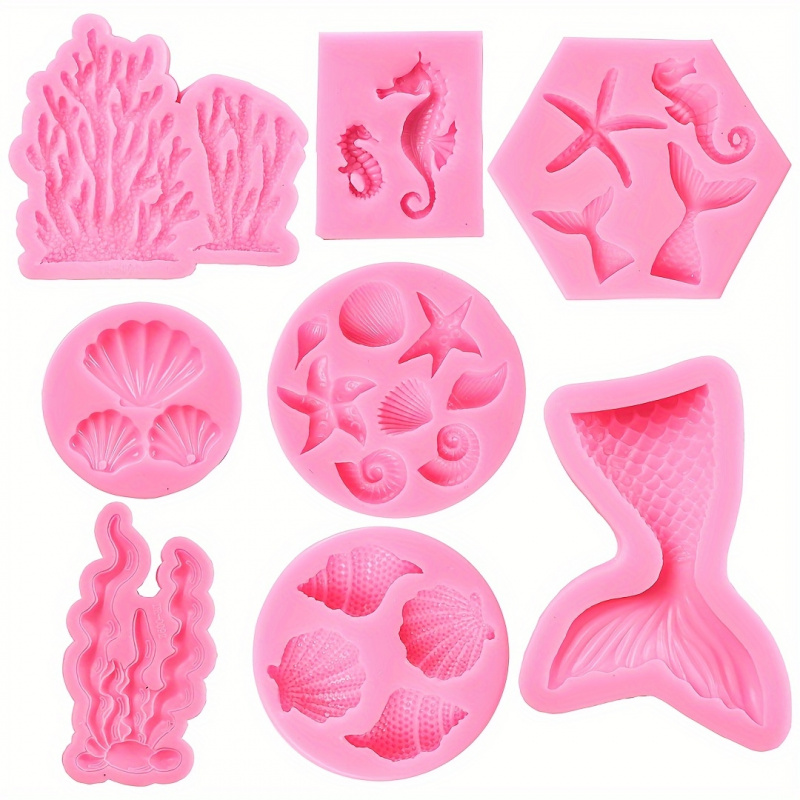 Soap Making Gel - Jeden zestaw silikonowych foremek w kształcie