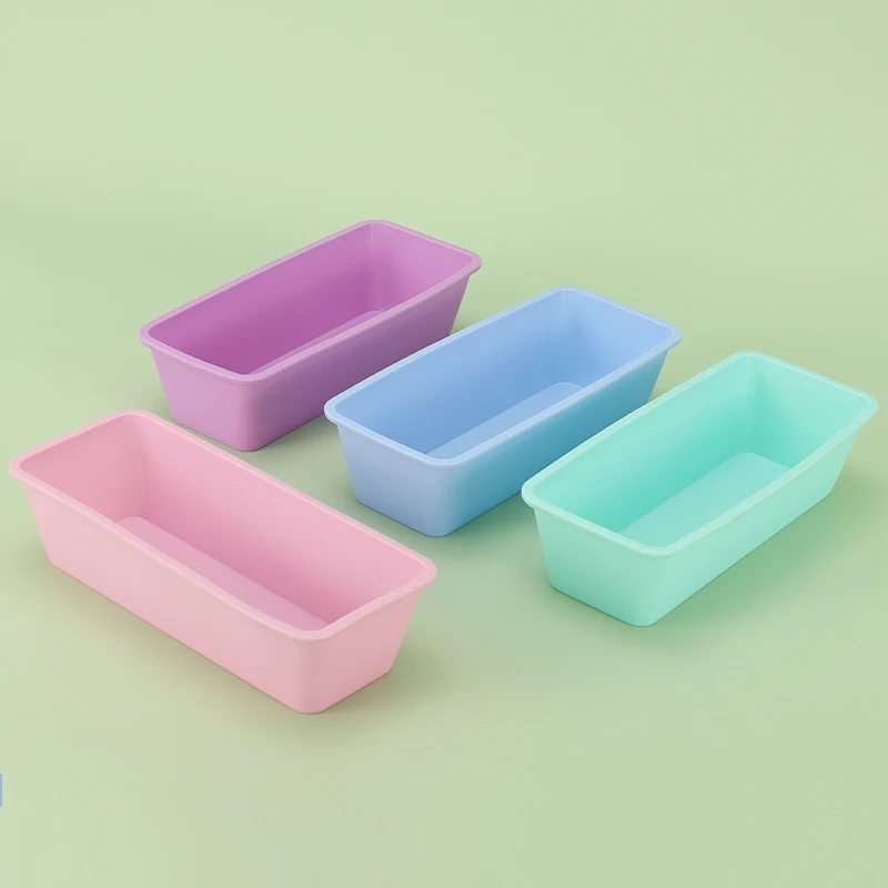 Soap Making Guide - Prostokątna forma do mydła silikonowa forma