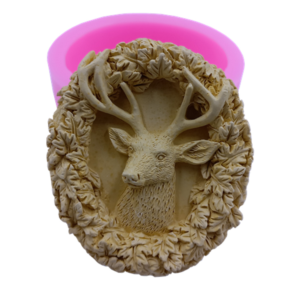 Soap Making Items - Deer Design mydło silikonowe formy do