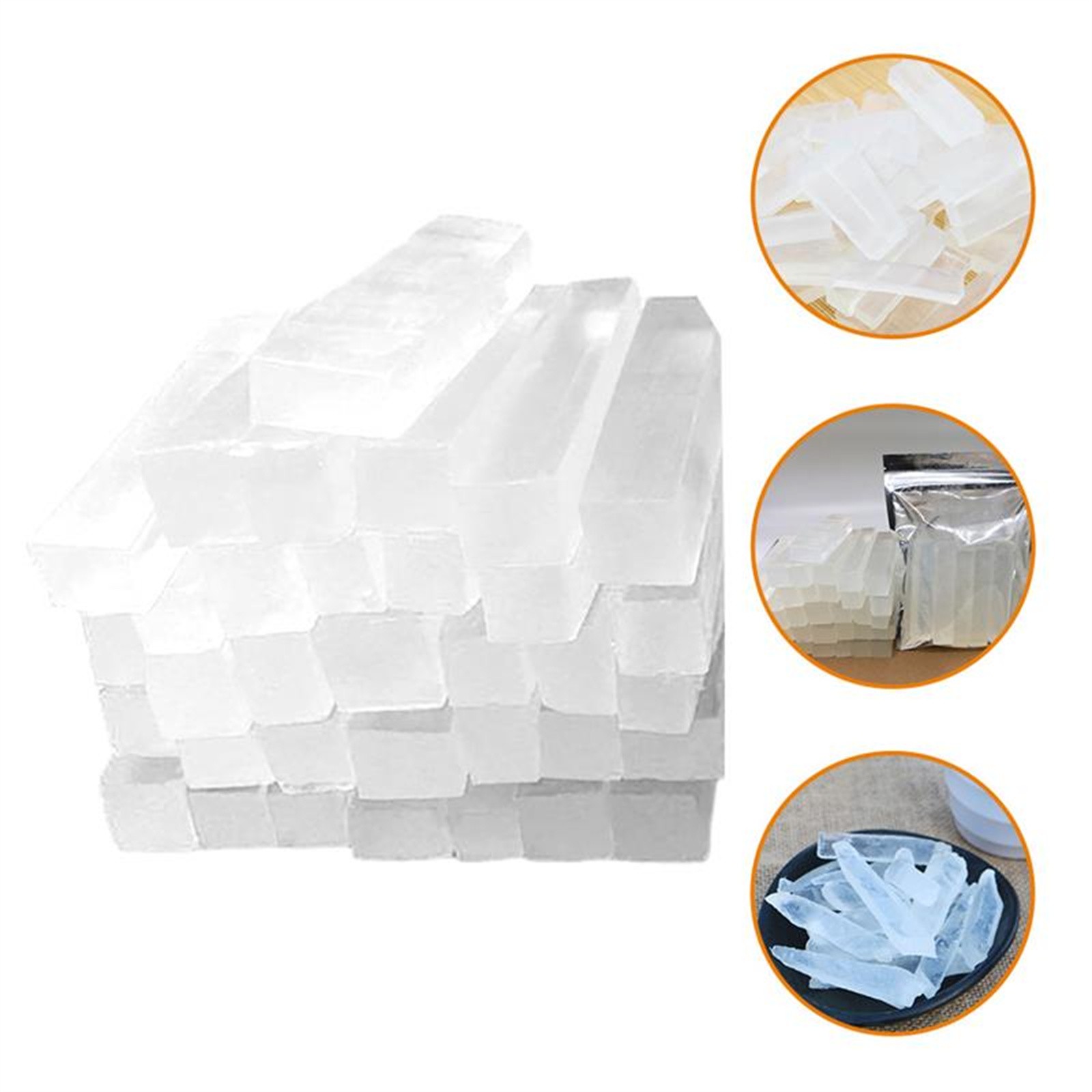Soap Making Natural Ingredients - Przezroczysta baza mydlana z gliceryny, naturalne