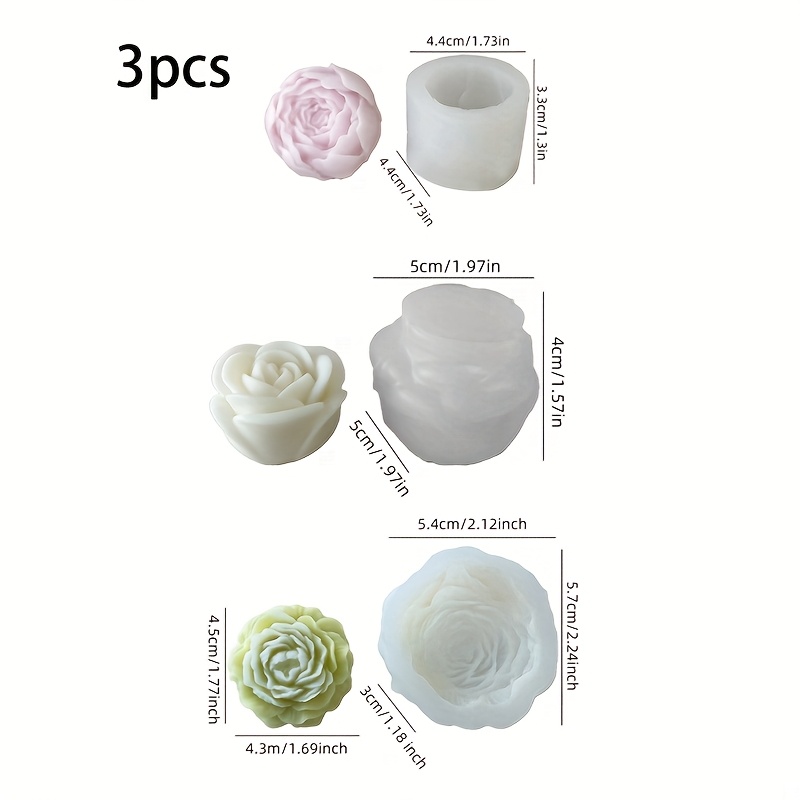 3 zestawy silikonowych form do – Soap Making Gel recenzja i cena