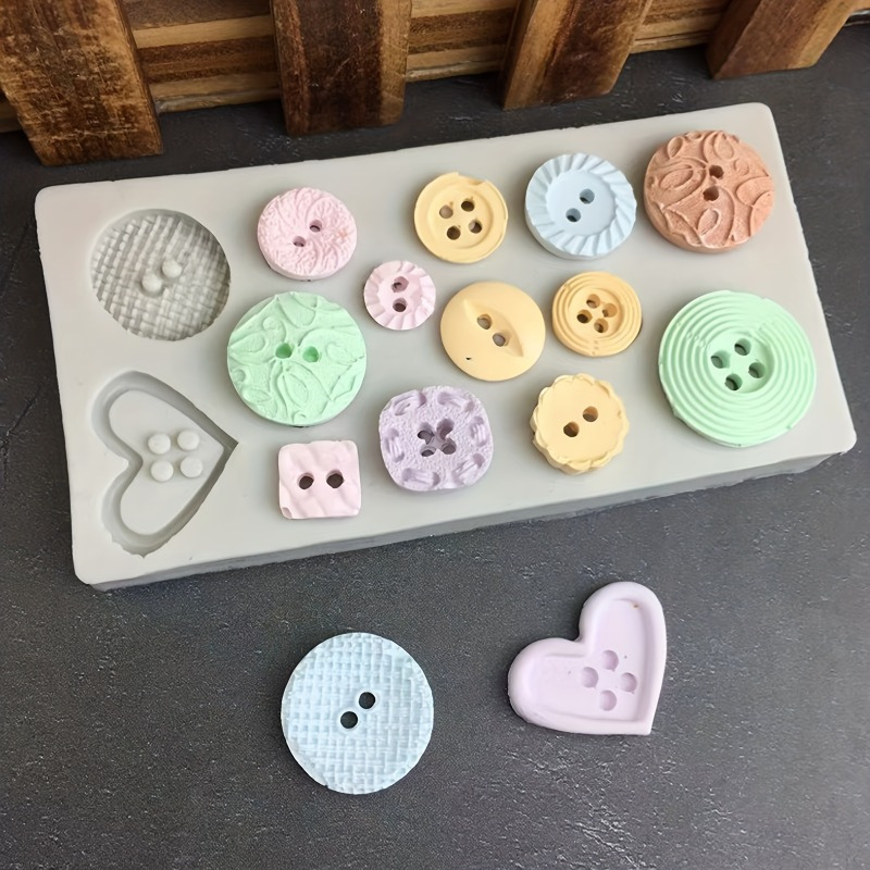 Forma silikonowa do guzików, f – Soap Making Guide recenzja i cena