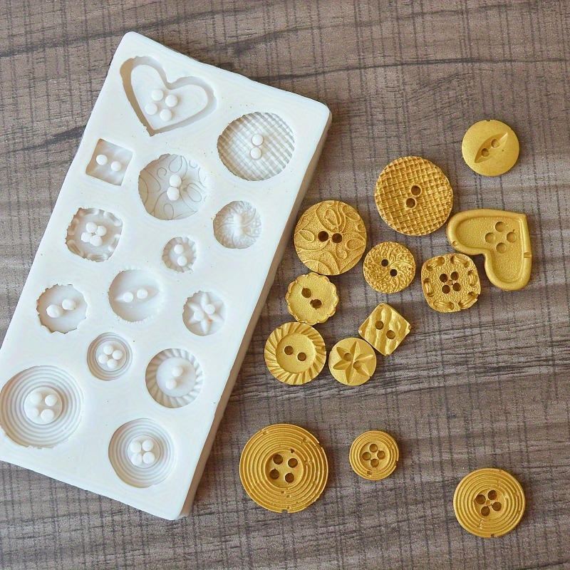 Forma silikonowa do guzików, f – Soap Making Guide recenzja i cena