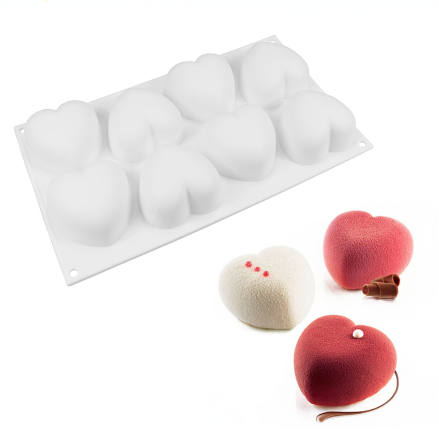 Miłość serce silikonowe formy  – Soap Making Items recenzja i cena