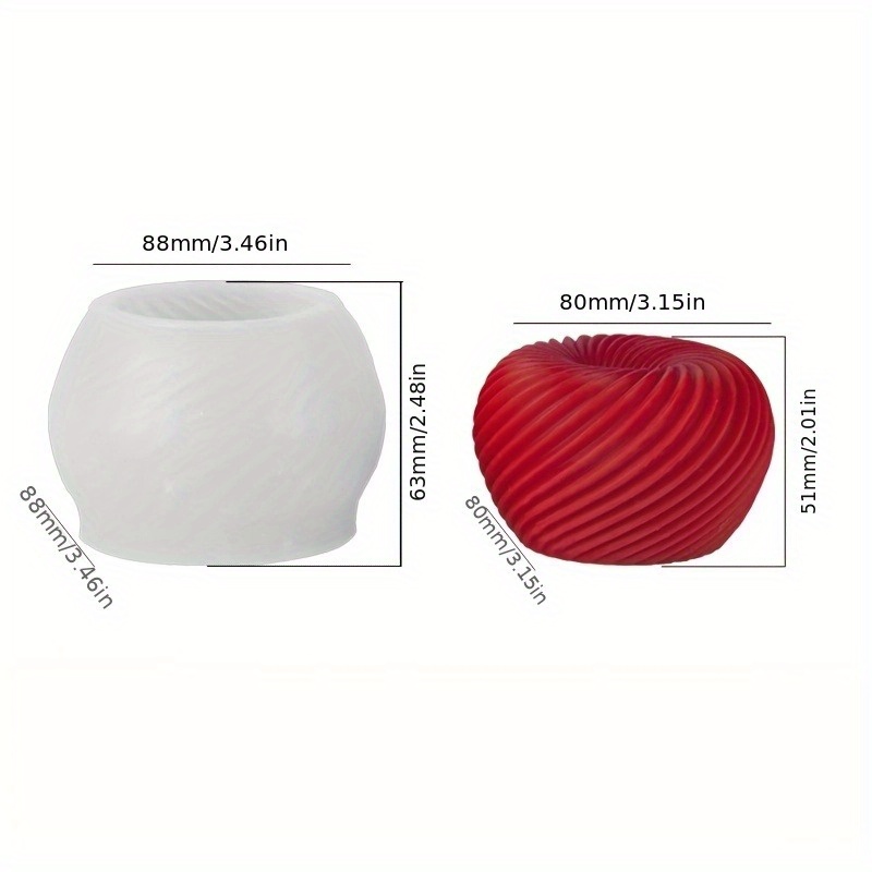Modna, czerwona silikonowa for – Soap Making Items recenzja i cena